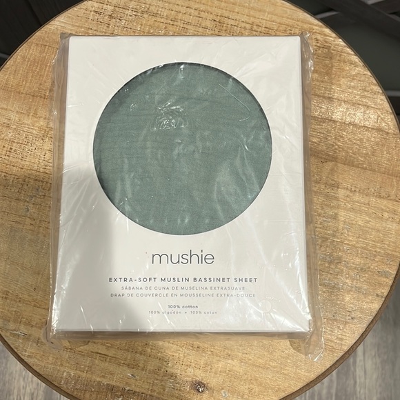 mushie Bedding Mushie Extrasoft Muslim Sheet Color Roman